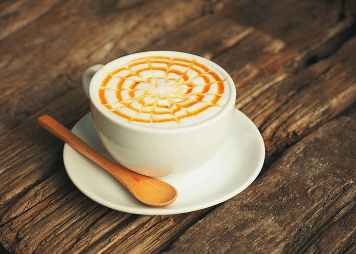 キャラメルほうじ茶ラテの画像